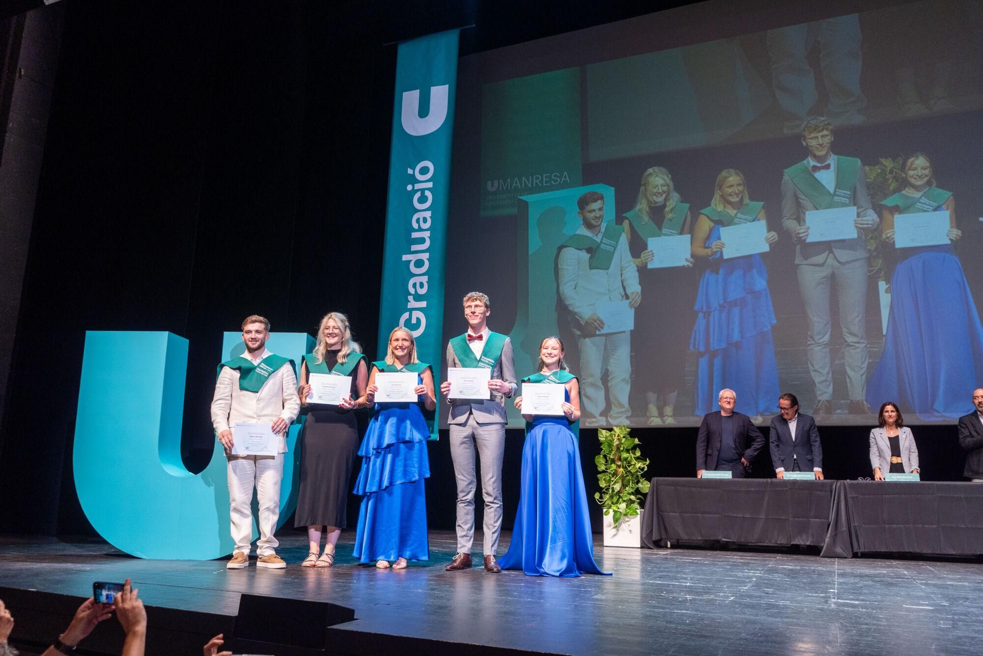 Acte de graduació del grau de Fisioteràpia de la UManresa