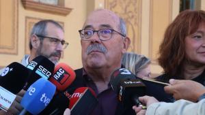 Manel Nadal, secretari de Mobilitat i Infraestructures de la Generalitat, en una atenció a la premsa.