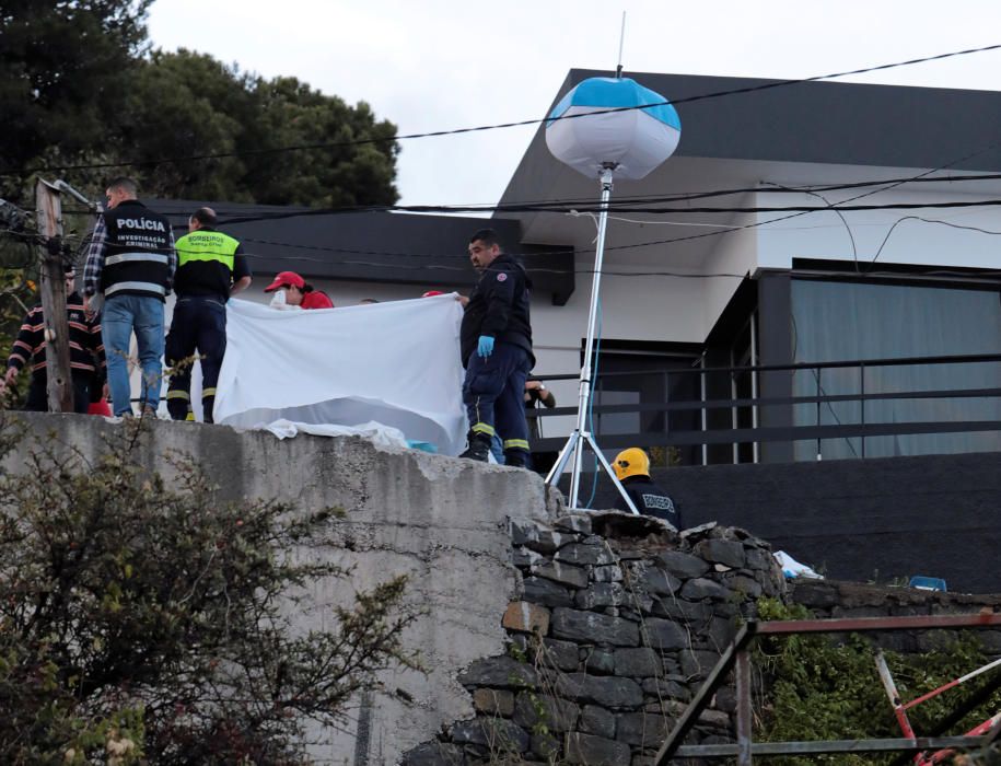 Accidente de autobús en Madeira