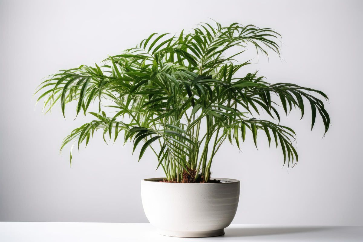 Plantas mediterrânicas para sua casa: Chamaedorea ou Palmeira de salão