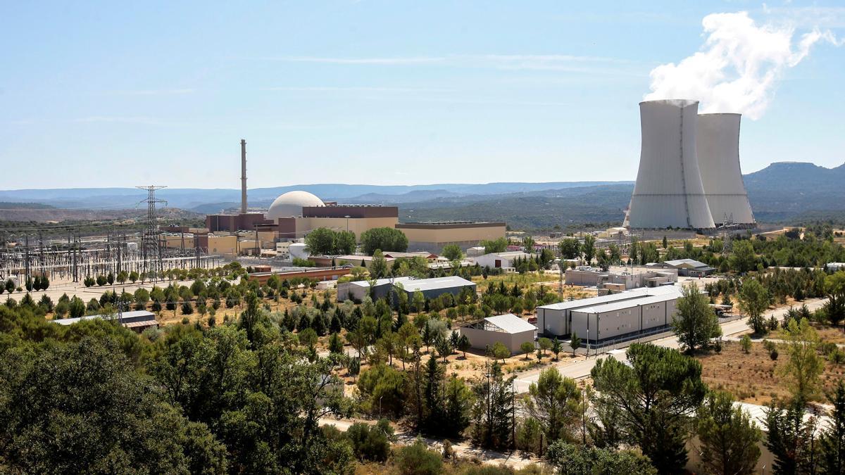 Una imagen de la central nuclear de Trillo, en Guadalajara.