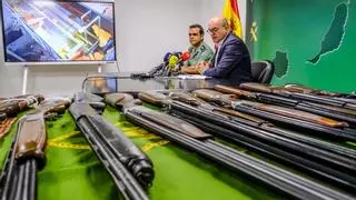 El mayor taller ilegal de armas de Gran Canaria: un armero jubilado repara escopetas inutilizadas para venderlas en el mercado negro