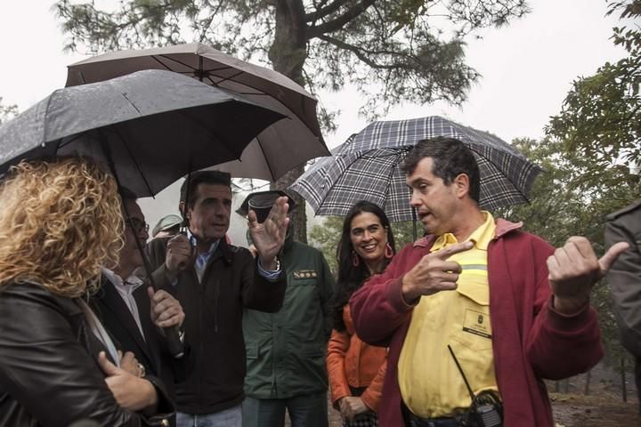 JOSÉ MANUEL SORIA VISITA ZONA AFECTADA POR ...