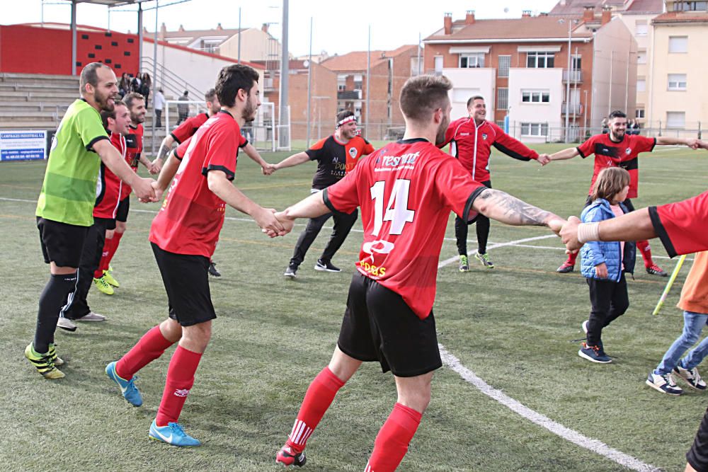 L''Artés goleja i puja a Tercera Catalana