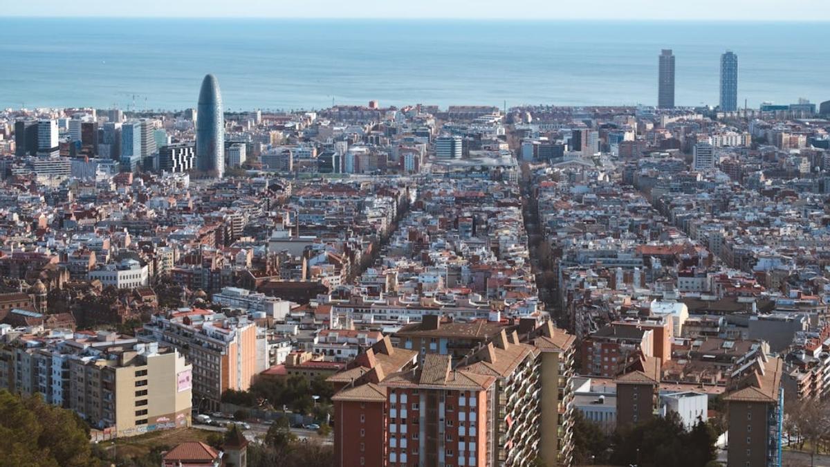 Barcelona desde el aire