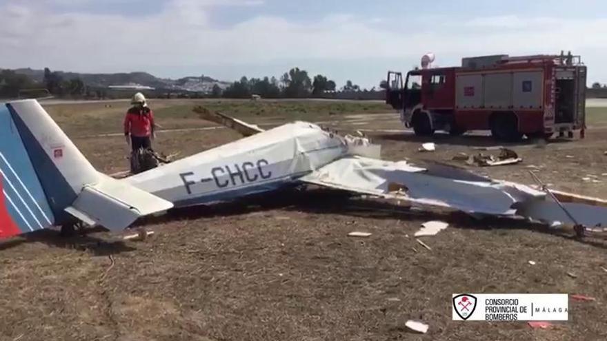 Un fallecido en un accidente de avioneta en Vélez-Málaga