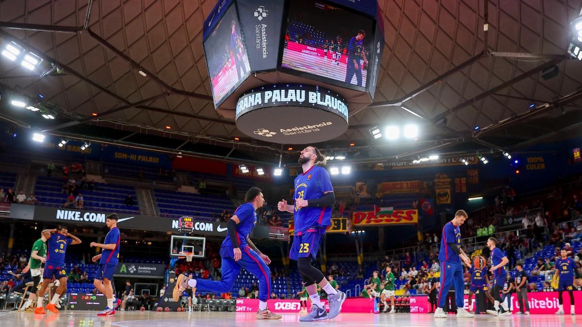 El Palau espera vivir una gran semana con los distintos equipos de baloncesto azulgrana