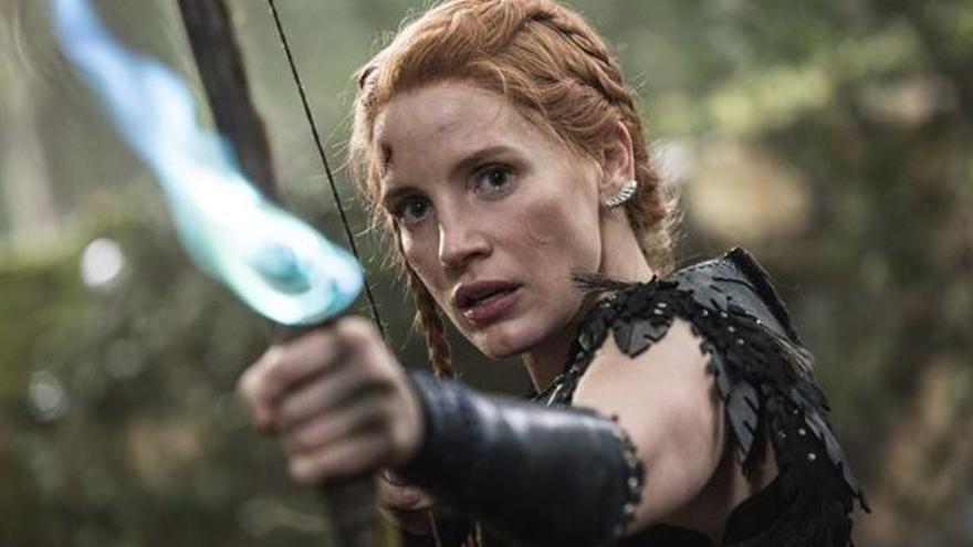 Jessica Chastain en &#039;Blancanieves: El cazador y la reina de hielo&#039;.