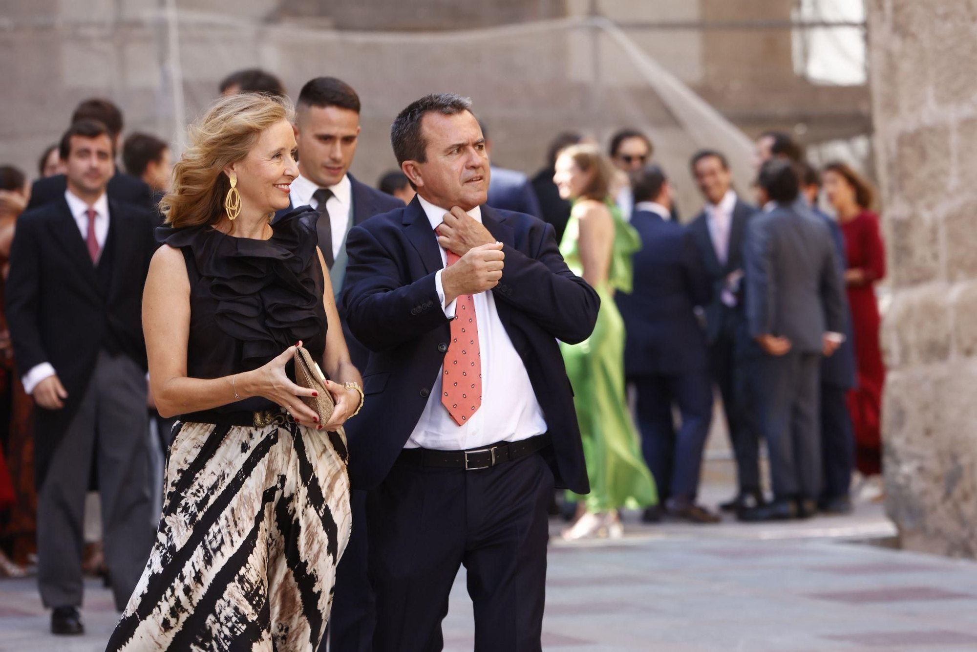 Todos los invitados a la boda de Paty, la hija de Quique Sánchez Flores, con el abogado Javier Millet