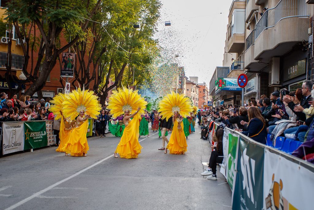 Las imágenes del gran desfile del Carnaval de Cabezo de Torres