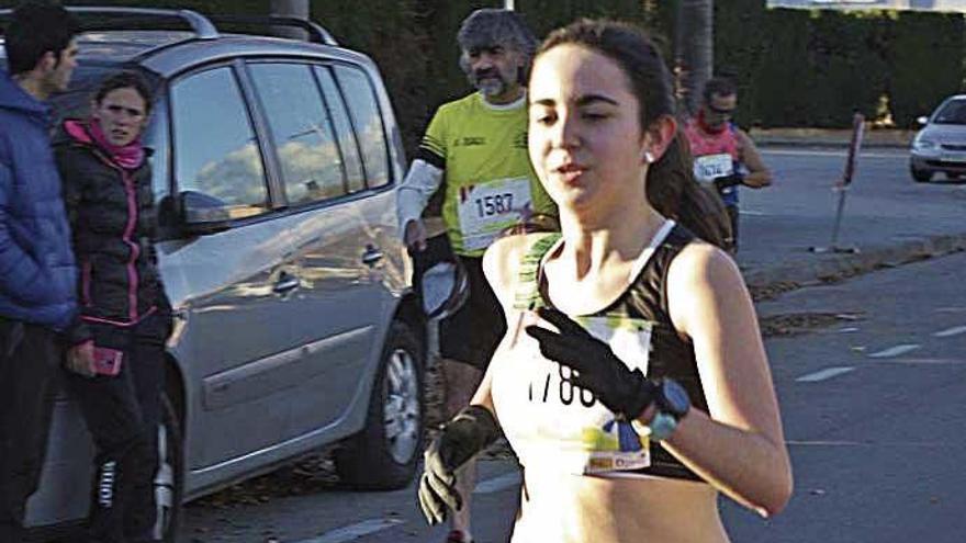 Isabel Torres, ganadora femenina.