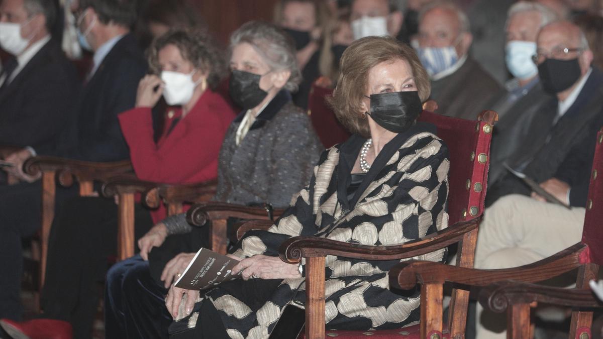 La Reina Sofía en el concierto de la Catedral el lunes de Pascua de 2022