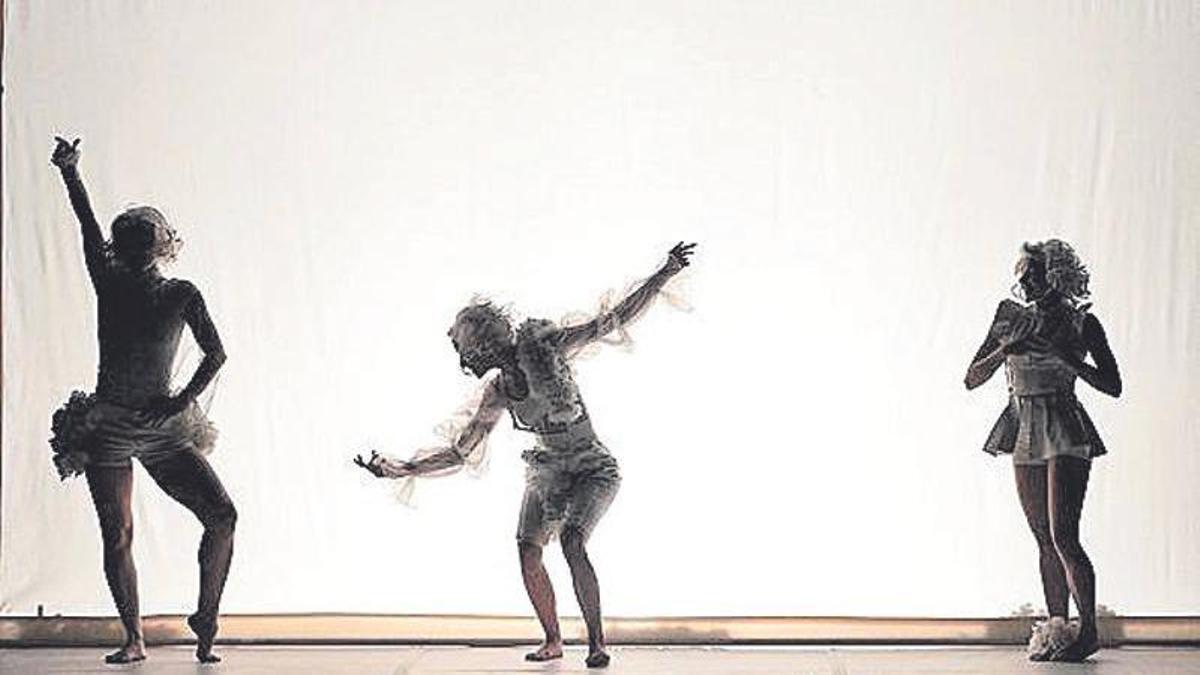 Las bailarinas de la última pieza de La Quebrá.