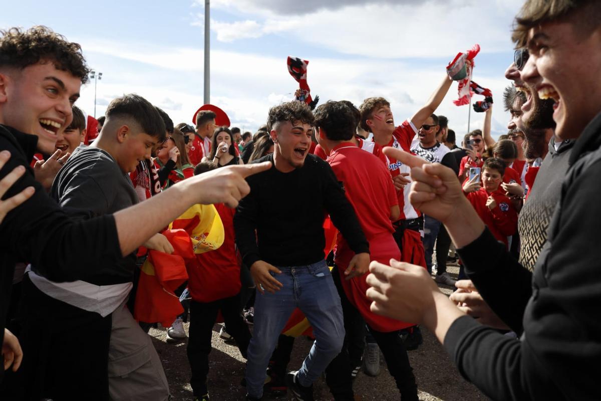 GALERÍA | Así recibió la Fan Zone al Zamora CF antes del partido