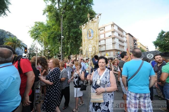 Bajada de la Virgen de la Fuensanta desde su Santuario en Algezares (II)