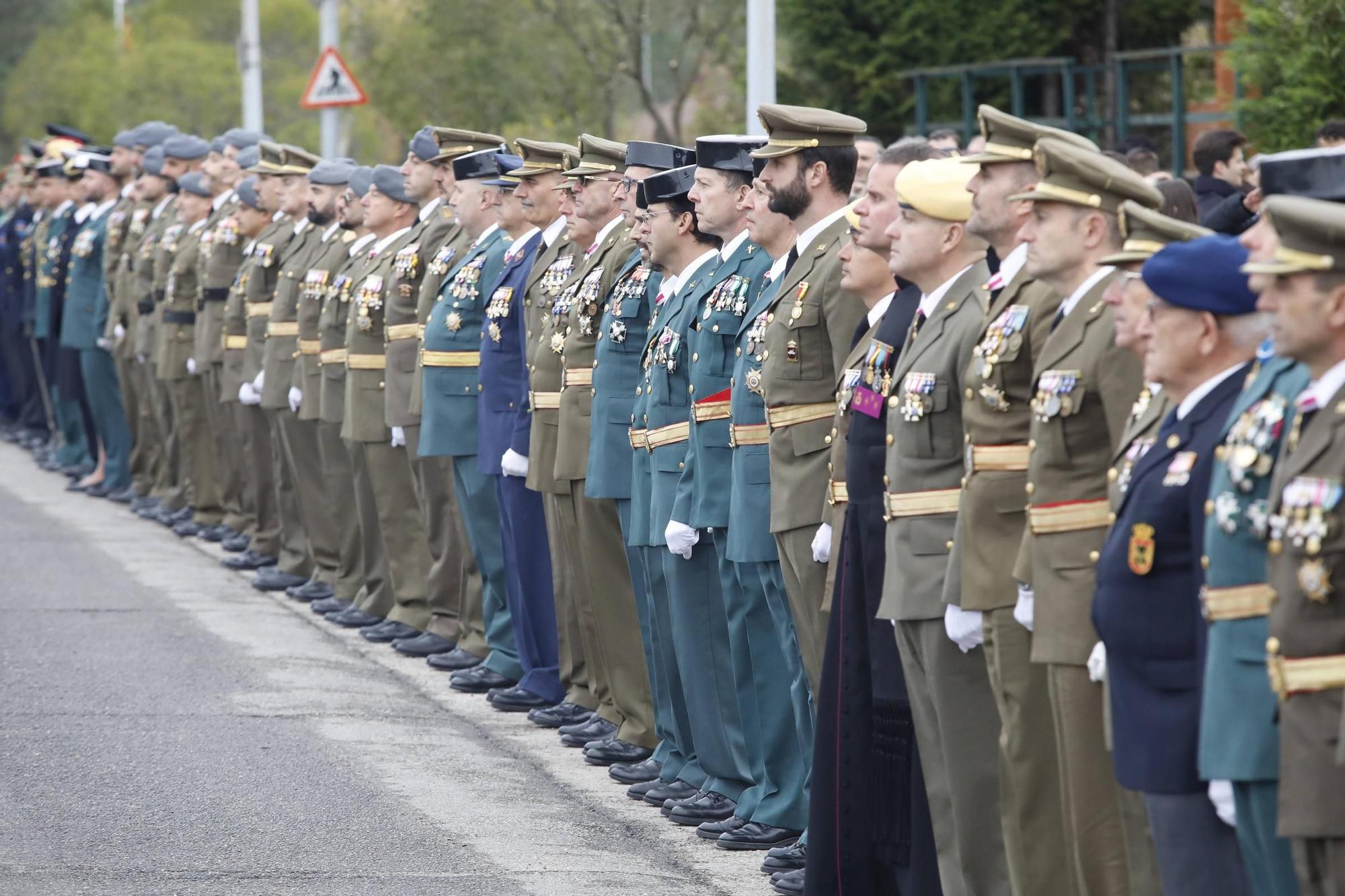 EN IMÁGENES: Desfile militar del regimiento "Príncipe" y fiesta de La Inmaculada en Cabo Noval