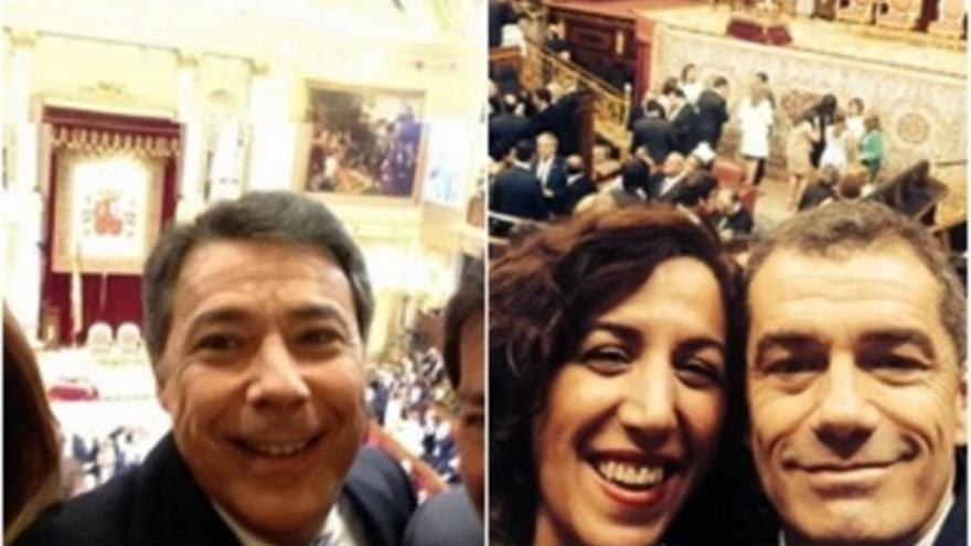 El &#039;selfie&#039; toma el Congreso en la coronación de Felipe VI