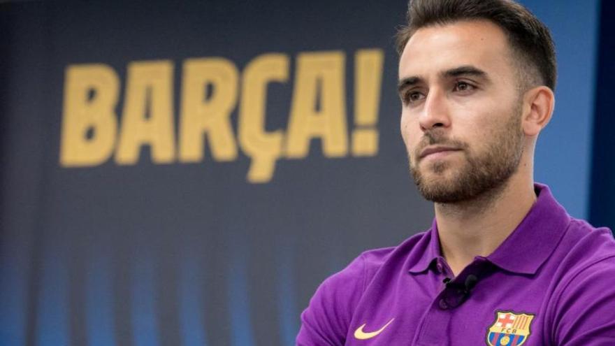 Eric García sobre Míchel: "Me ayudó muchísimo en mi carrera"