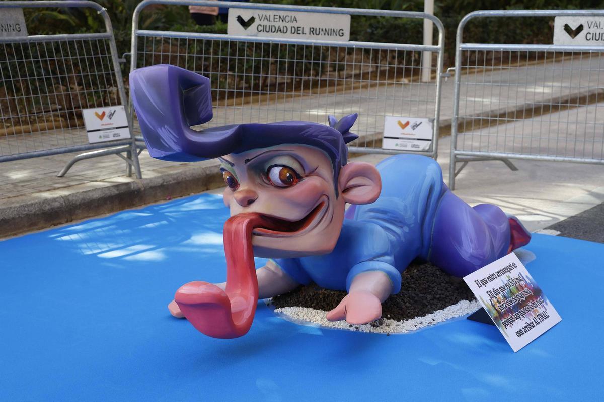 Falla World Record dedicada al Maratón Valencia Trinidad Alfonso Zurich