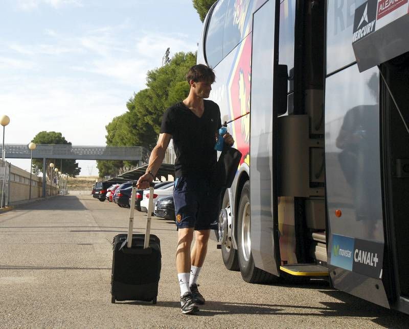 Fotogalería de la salida del equipo en bus a La Coruña