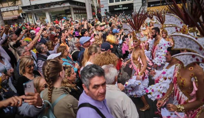 Carnaval de Día en Santa Cruz de Tenerife 2020.