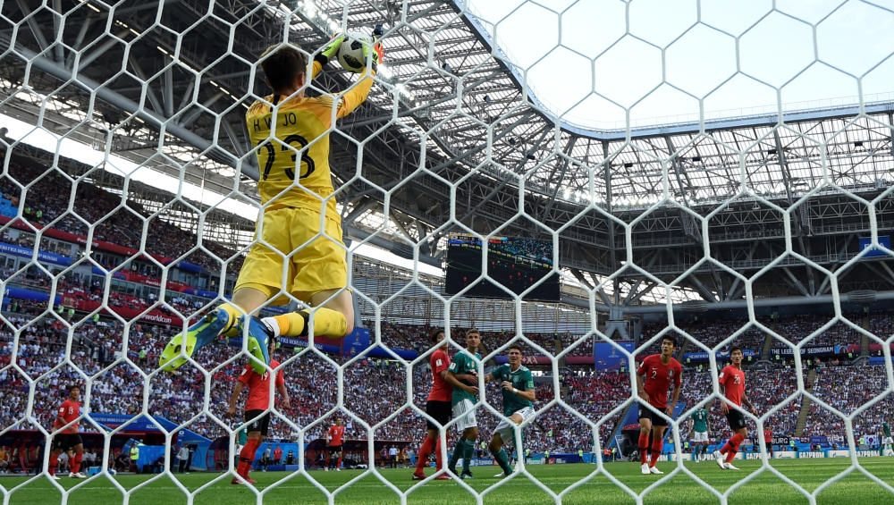 Alemania, eliminada del Mundial tras perder con Corea del Sur