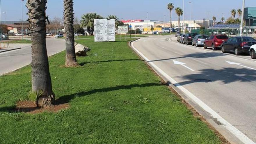 La avenida de la Foila del Polígono Industrial Juan Carlos I, donde se instalarán sensores.
