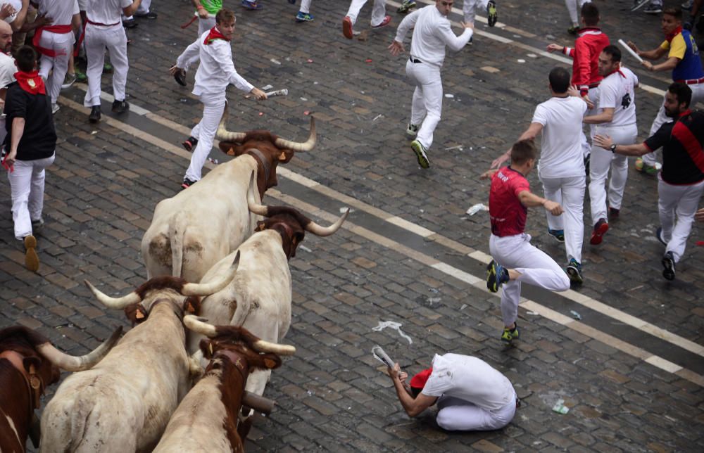 Primer encierro dels Sanfermines 2018