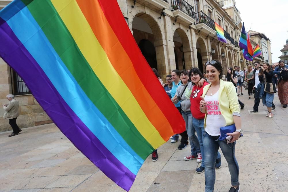 Celebración del Día del Orgullo LGTB en Oviedo