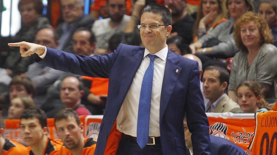 Pedro Martínez, durante el choque ante el Bilbao.