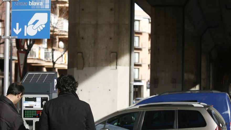 Una zona blava de Girona