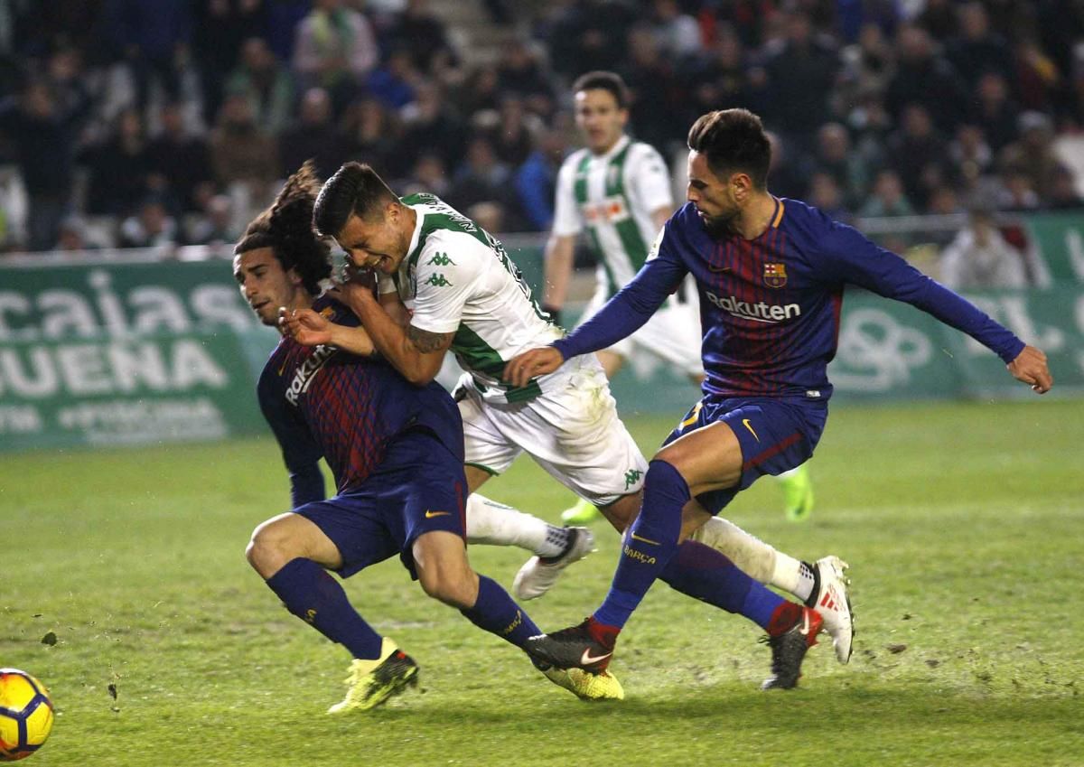 El partido Córdoba-Barcelona B, en imágenes