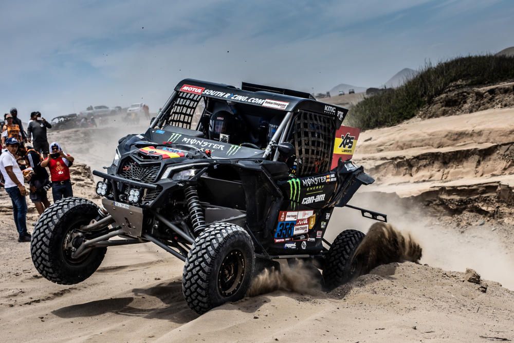 Gerard Farrés, en bugui al Dakar 2019