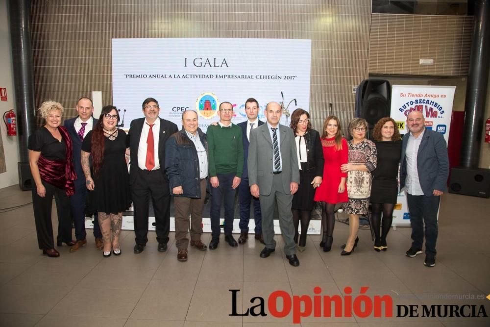 Gala premio a la Actividad empresarial en Cehegín