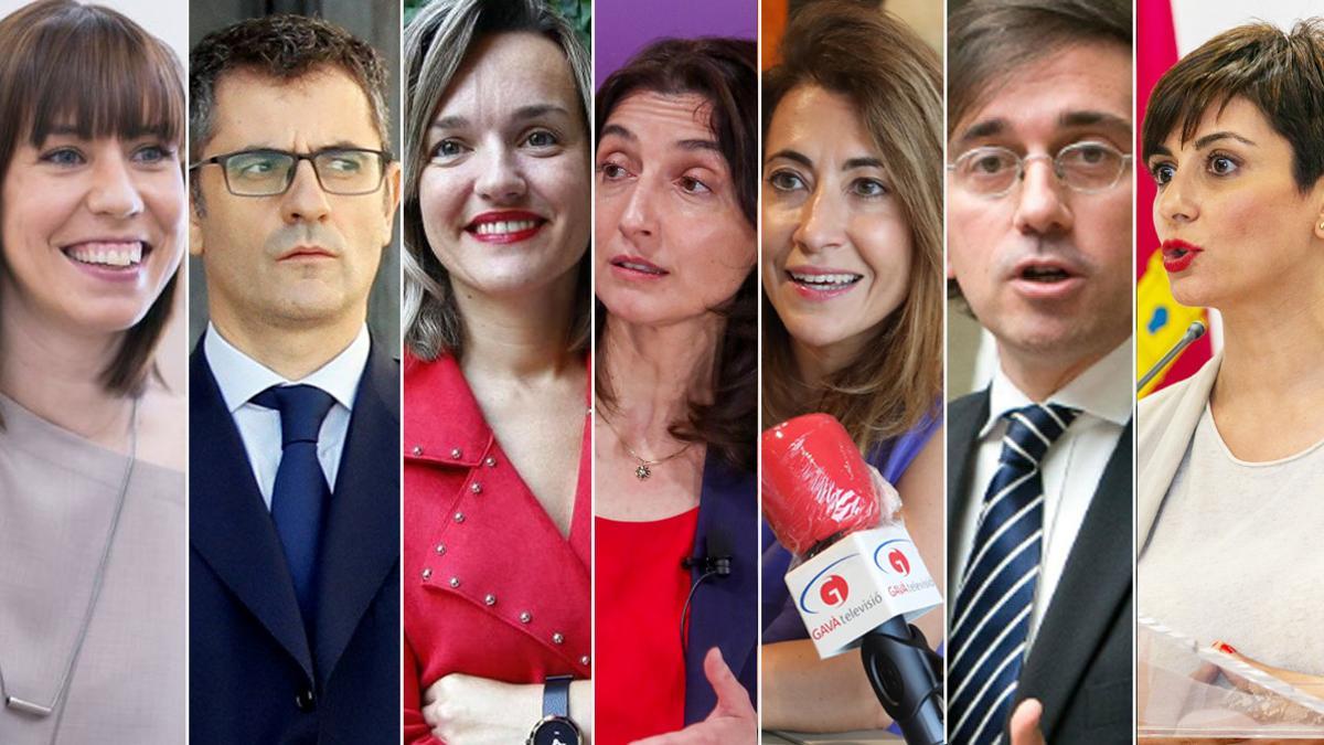 Estos son los ministros del nuevo gabinete de Sánchez