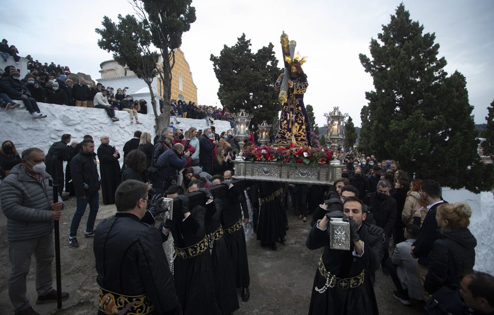 Viacrucis en Sagunt.