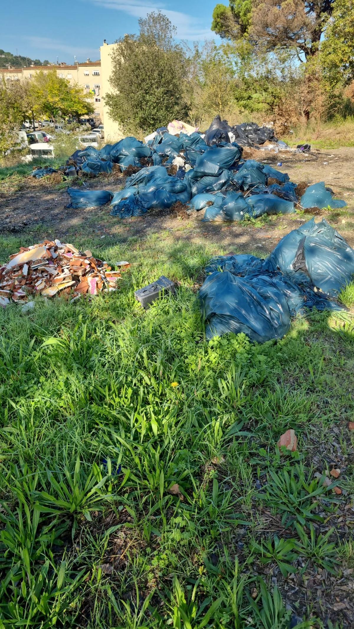 Abocament de terra de marihuana a Mas Ramada