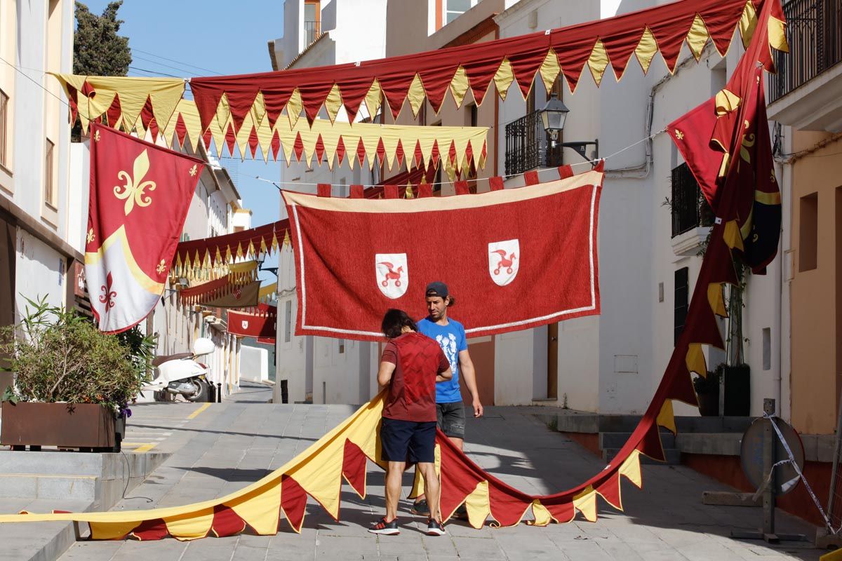 Preparativos de Ibiza Medieval