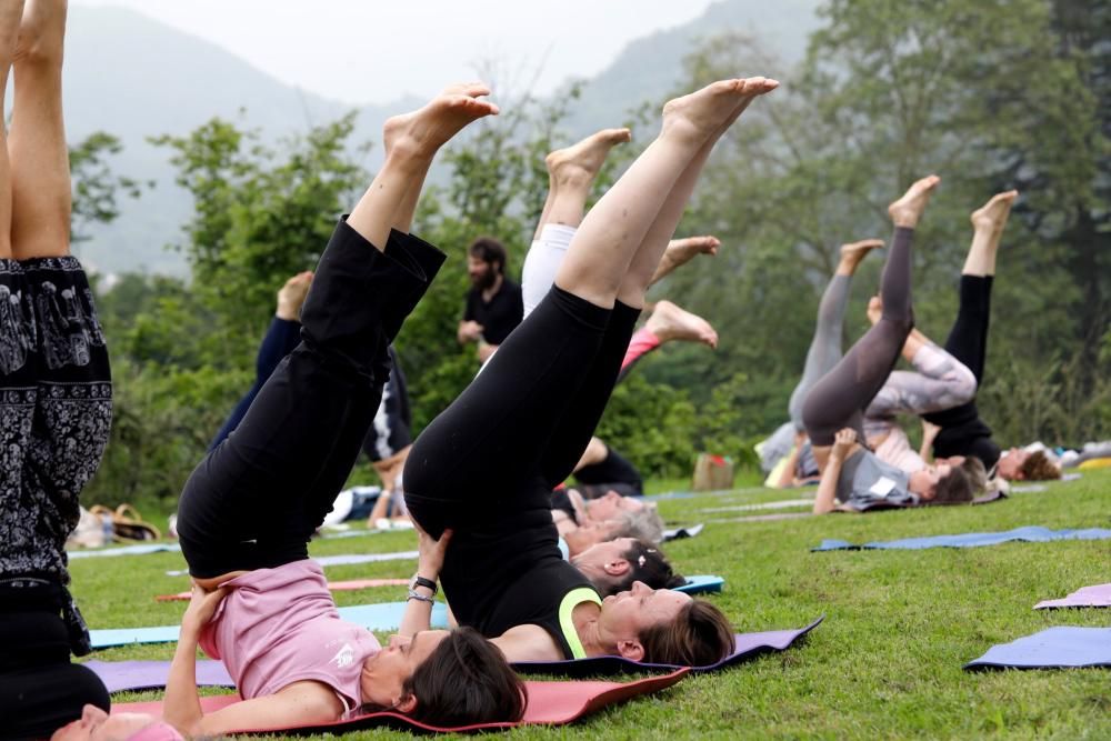 Actividades del día del yoga en Las Caldas