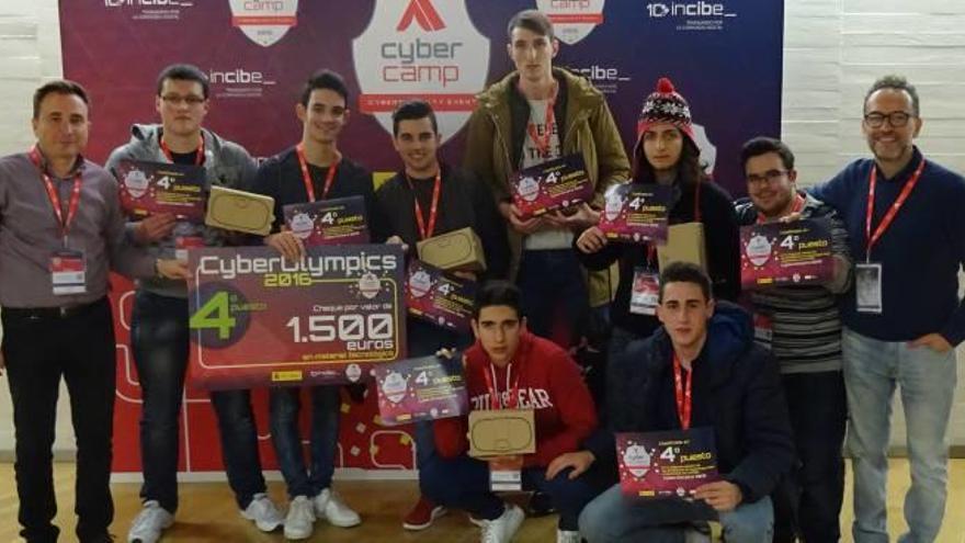 El instituto Paco Mollá queda cuarto de España en el concurso de ciberseguridad