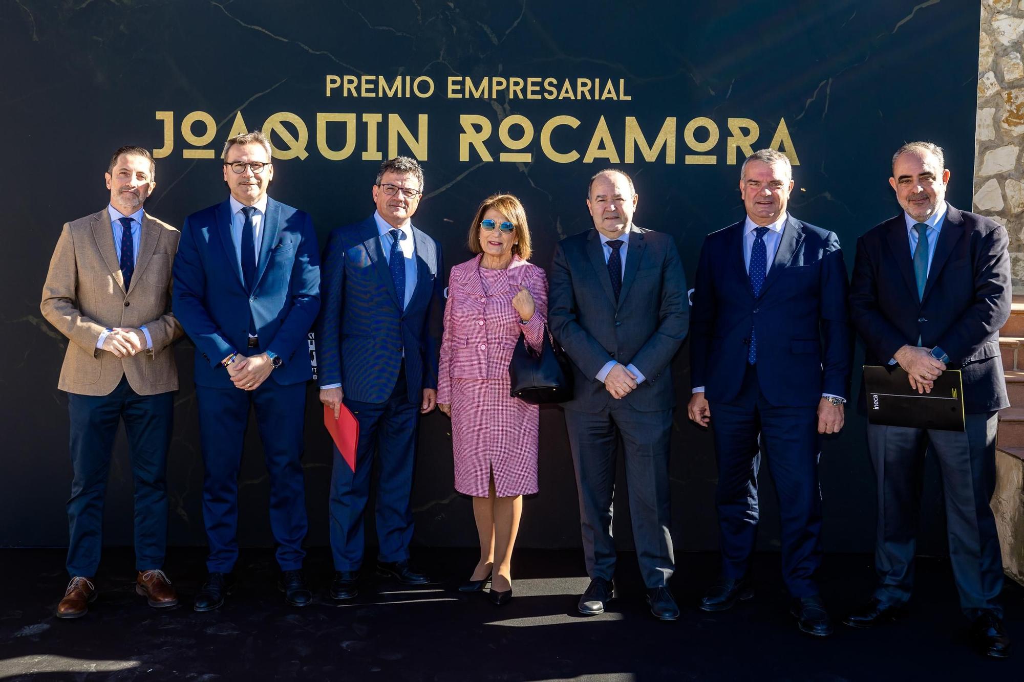 Primera edición del Premio Empresarial Joaquín Rocamora concedido a Jose Juan Fornés