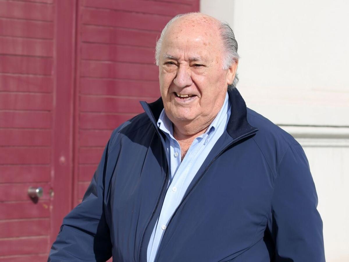 Amancio Ortega. Empresarios en la Lista " Forbes " de los cien más ricos de España