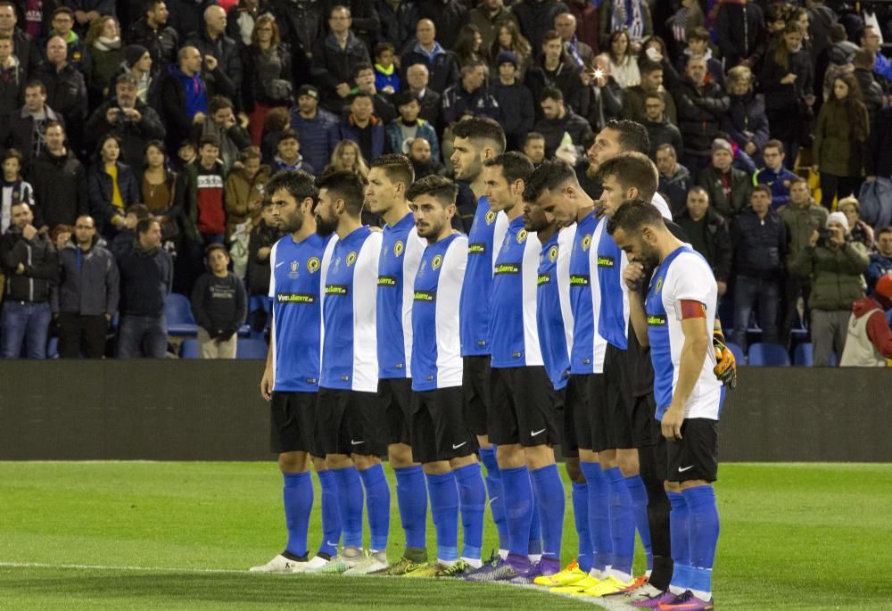 El Hércules llega vivo al Camp Nou