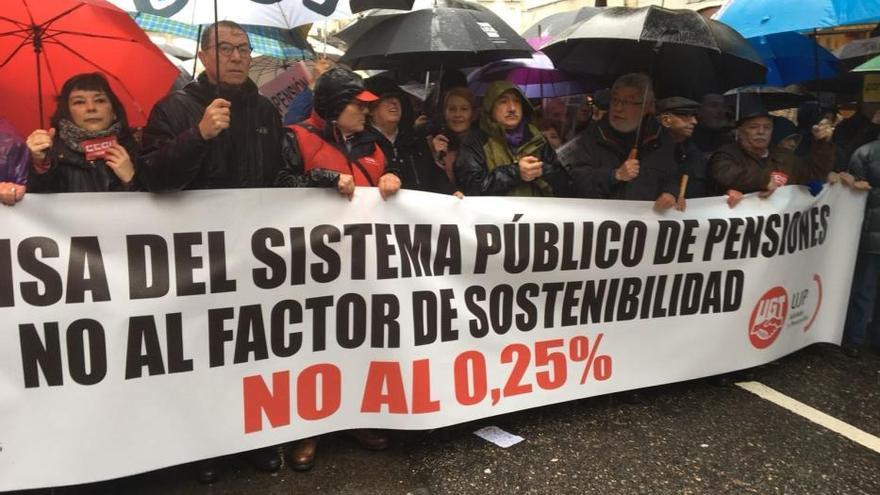 Manifestaciones en toda España en defensa del sistema público de pensiones