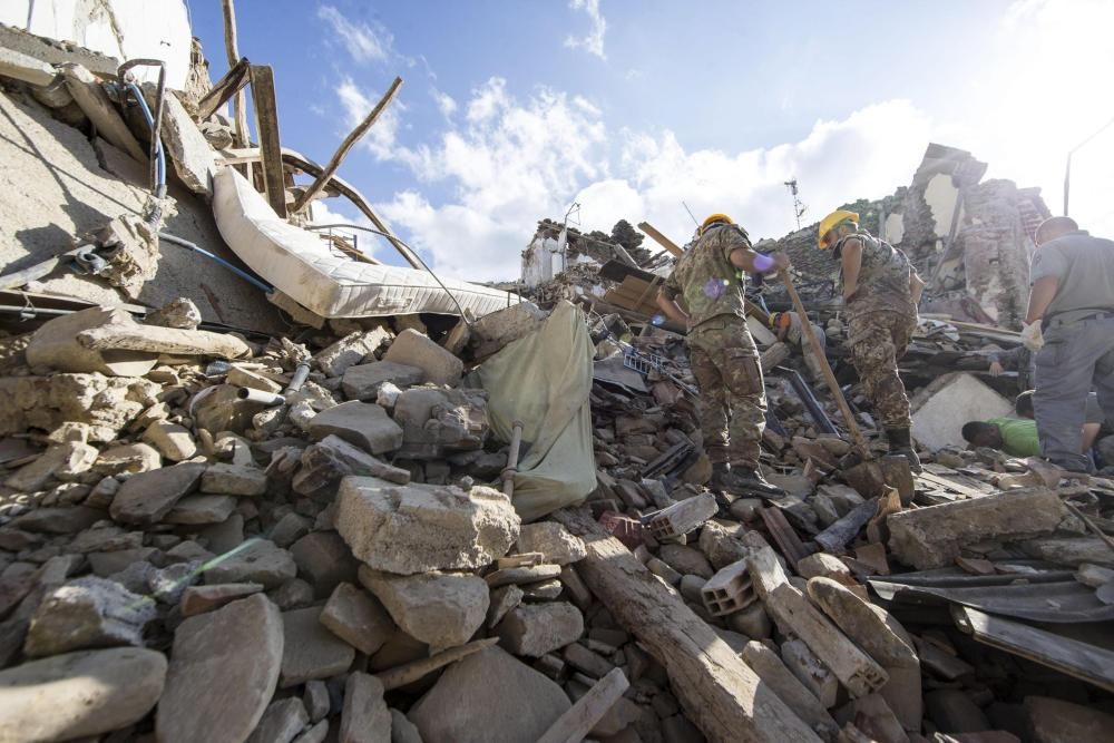 Terremoto en el centro de Italia