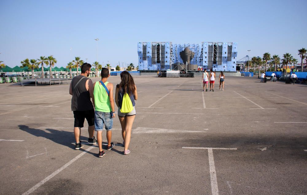 Apertura de puertas del Marenostrum Music Festival 2016