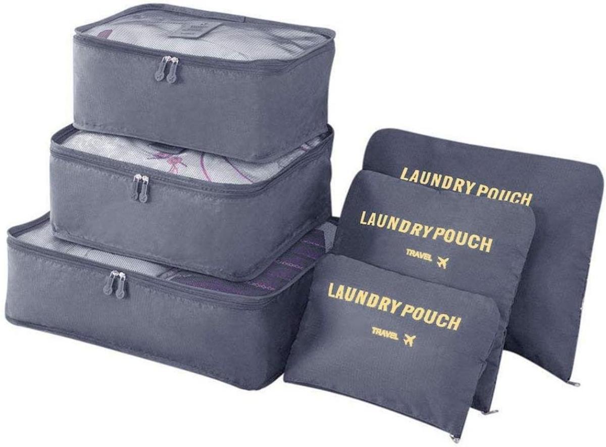 Pack de organizadores de equipaje de Amazon