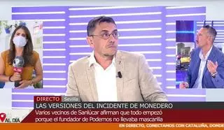 Joaquín Prat, a Monedero: "No te voy a permitir que nos des lecciones de periodismo"