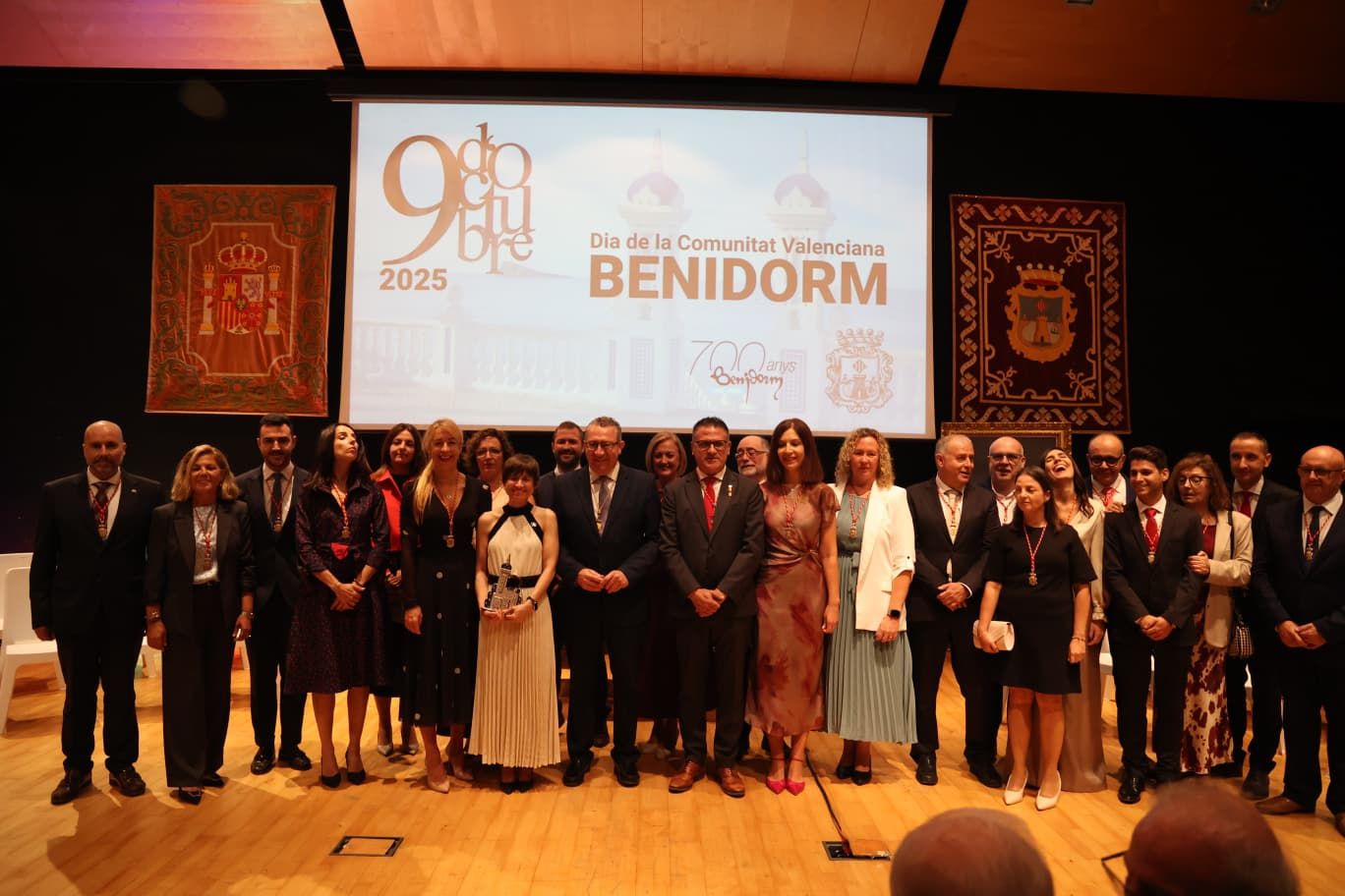 Acto del 9 d'Octubre en Benidorm