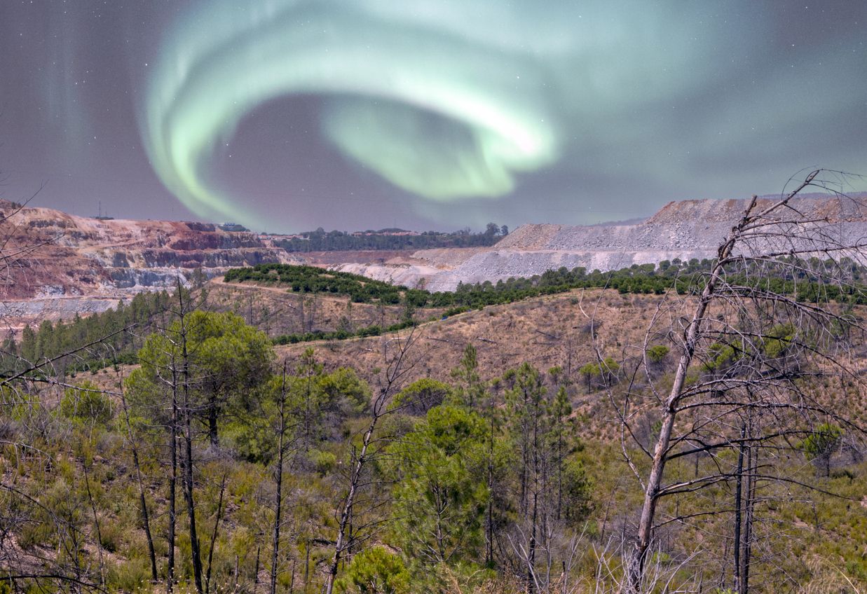 Paisajes de cuento Disney en las inmediaciones de Aracena.